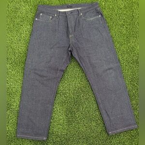 Uniqlo Men's Dark Blue Jeans